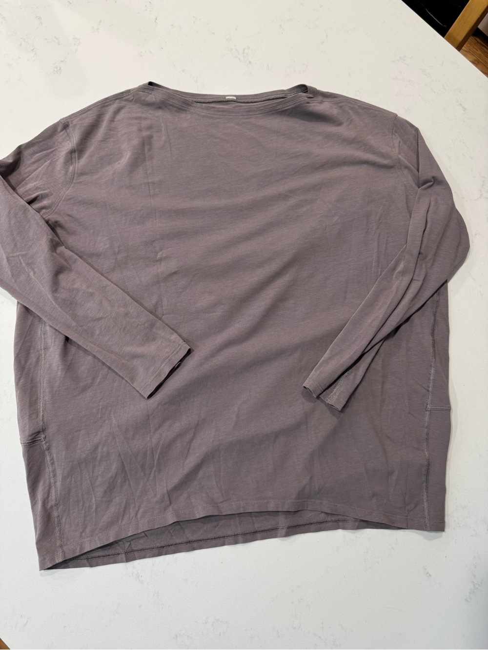 lululemon athletica Women's Long-Sleeve Crewneck in Dusty Mauve - Back in Action